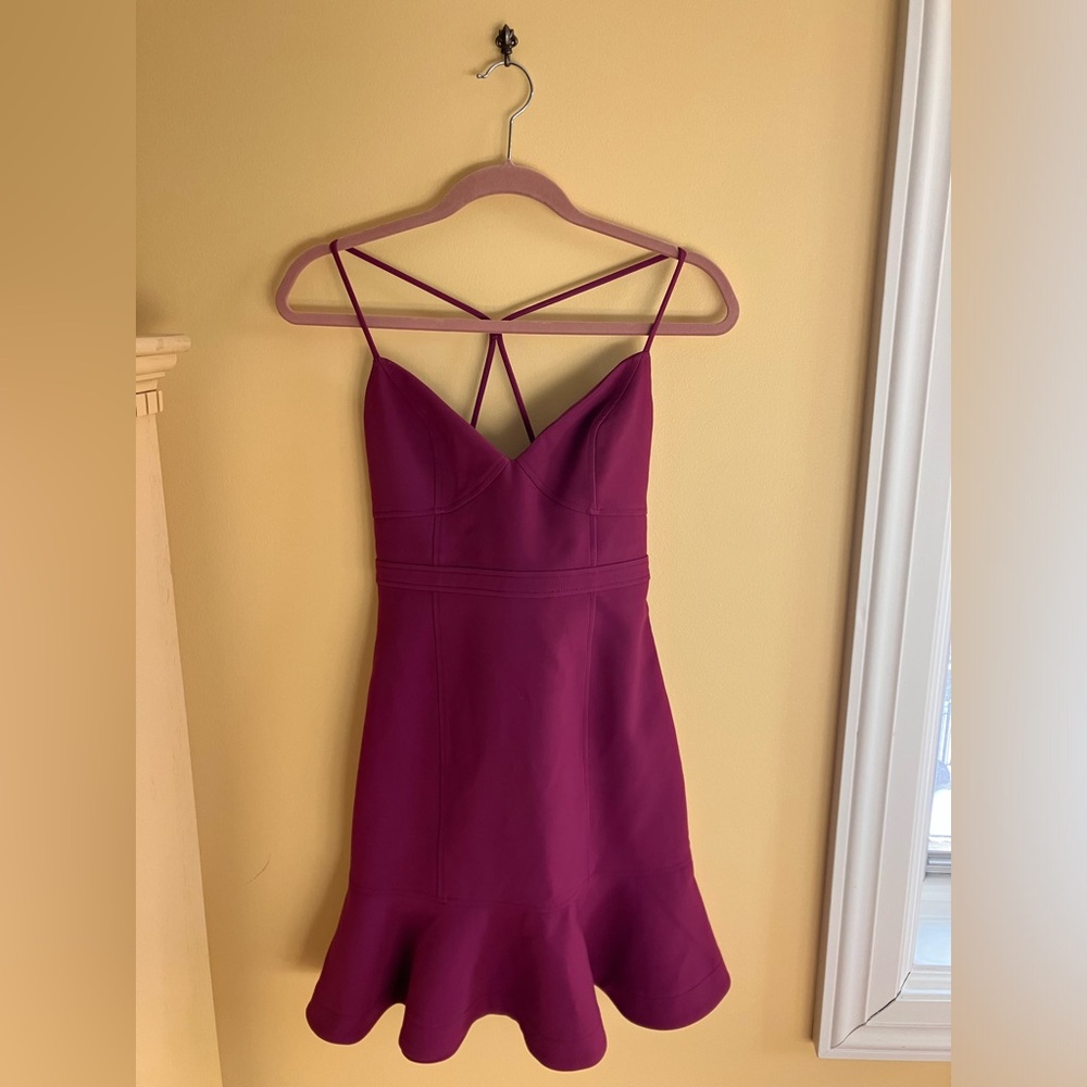 Magenta Cocktail Dress